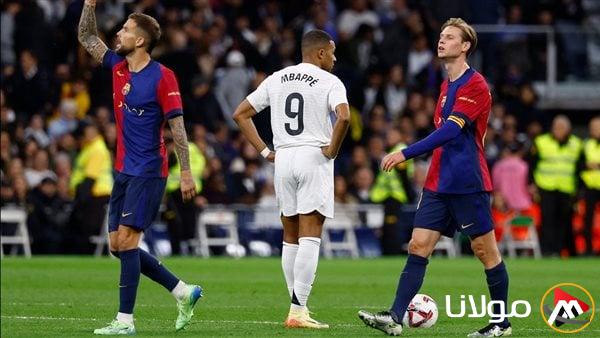 بارسا يتفوق بهدف أمام ريال مدريد.. شاهد مباراة برشلونة ضد ريال مدريد بث مباشر (فيديو)