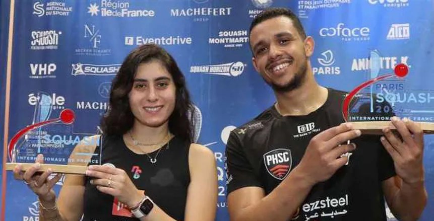 مصطفى عسل يتصدر التصنيف العالمي للإسكواش.. وفرج في المركز الثاني
