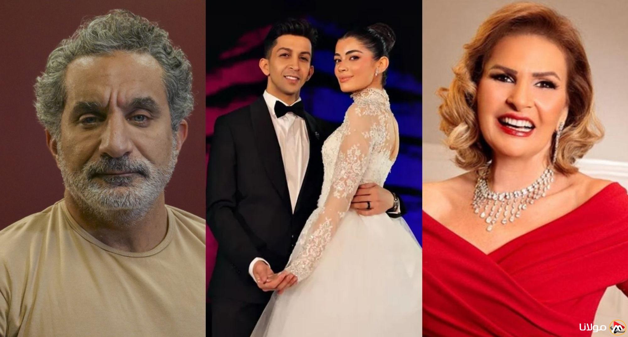 تفاصيل زواج ليلى زاهر وهشام جمال وآخر المستجدات حول خضوع باسم يوسف لعملية جراحية في العمود الفقري