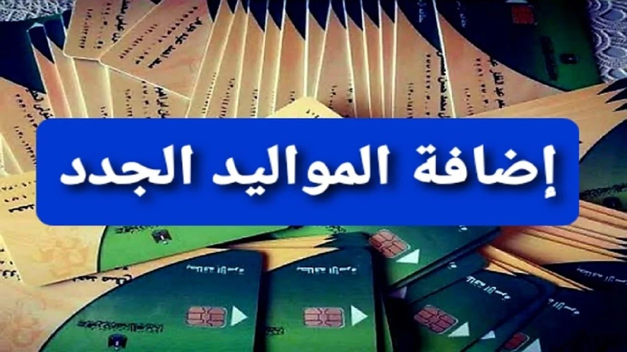 كيفية إضافة مواليدك على بطاقة التموين 2025 دون الحاجة للذهاب إلى المكتب!