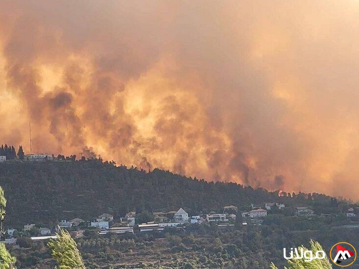 إجلاء السكان وإغلاق الطرق بسبب حرائق قرب القدس تثير القلق والاهتمام