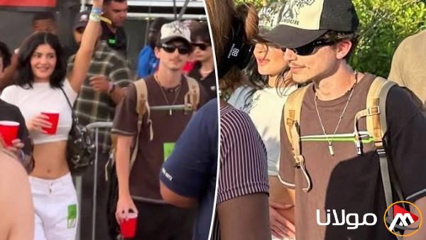 ثنائي كايلي جينر وتيموثي يتألقان في كواتشيلا تحت الأضواء