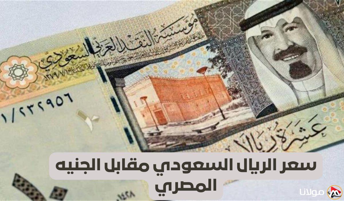سعر صرف الريال السعودي مقابل الجنيه المصري بتاريخ الأحد 13 أبريل 2025