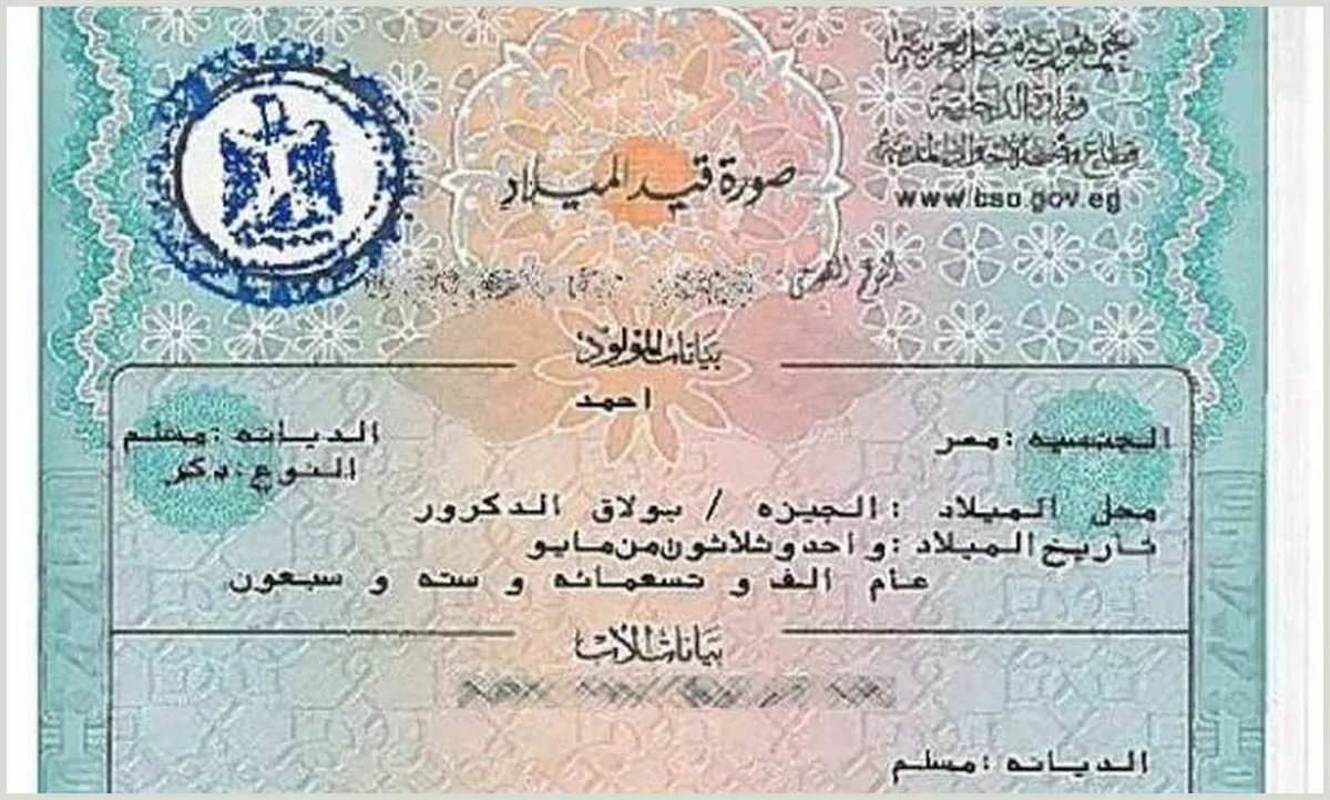 اطبع شهادة ميلاد 2025 من بوابة مصر الرقمية سريعًا من منزلك.