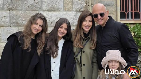 نانسي عجرم تحتفل بعيد الشعانين برفقة زوجها وبناتها | اكتشف التفاصيل