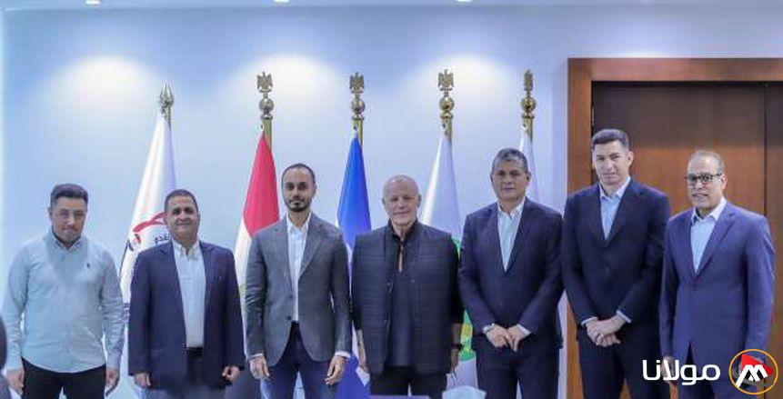 هاني أبو ريدة يستقبل وفد لجنة الحكام الإماراتيين.. شاهد الصور