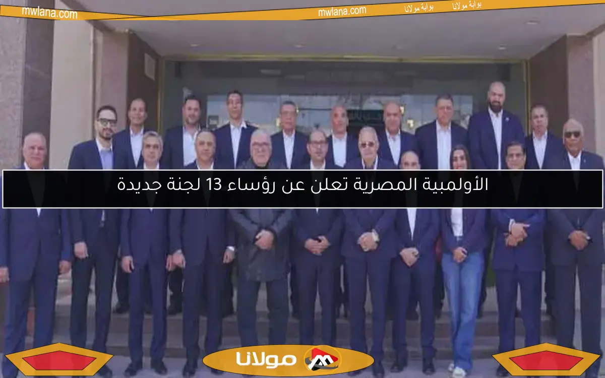 الأولمبية المصرية تعلن عن رؤساء 13 لجنة جديدة