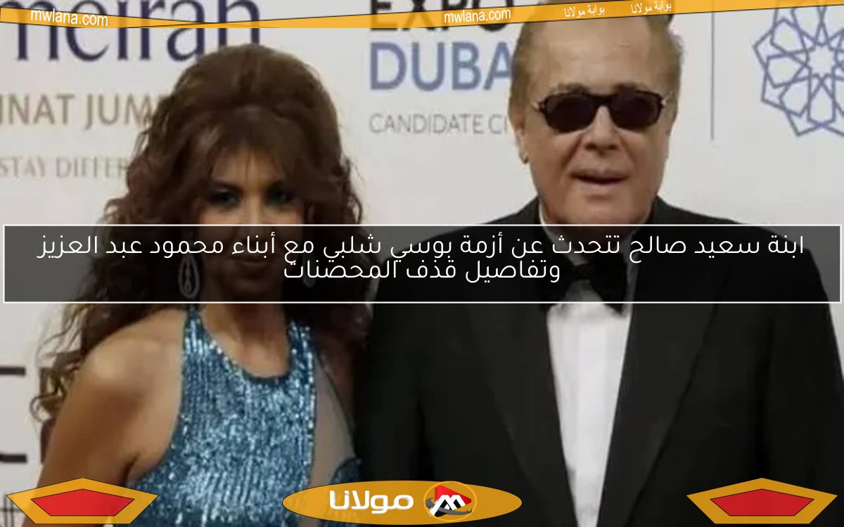 ابنة سعيد صالح تتحدث عن أزمة بوسي شلبي مع أبناء محمود عبد العزيز وتفاصيل قذف المحصنات