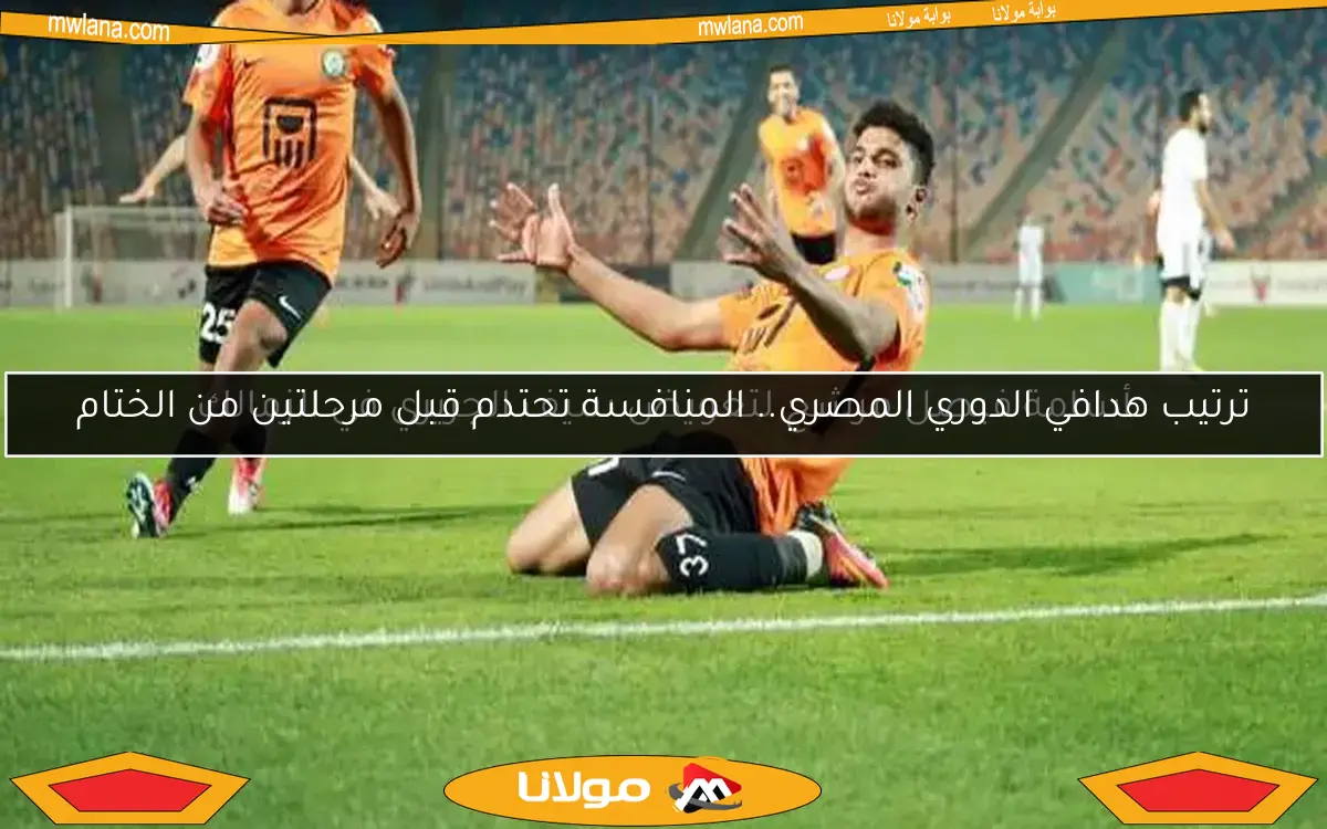 ترتيب هدافي الدوري المصري.. المنافسة تحتدم قبل مرحلتين من الختام