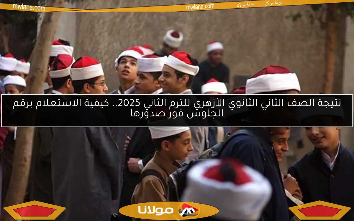 نتيجة الصف الثاني الثانوي الأزهري للترم الثاني 2025.. كيفية الاستعلام برقم الجلوس فور صدورها