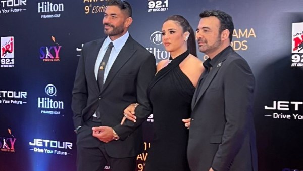 شقيق ياسمين عبدالعزيز يحتفل بفوز صناع مسلسل “تقابل حبيب” بجائزة إنرجي للدراما