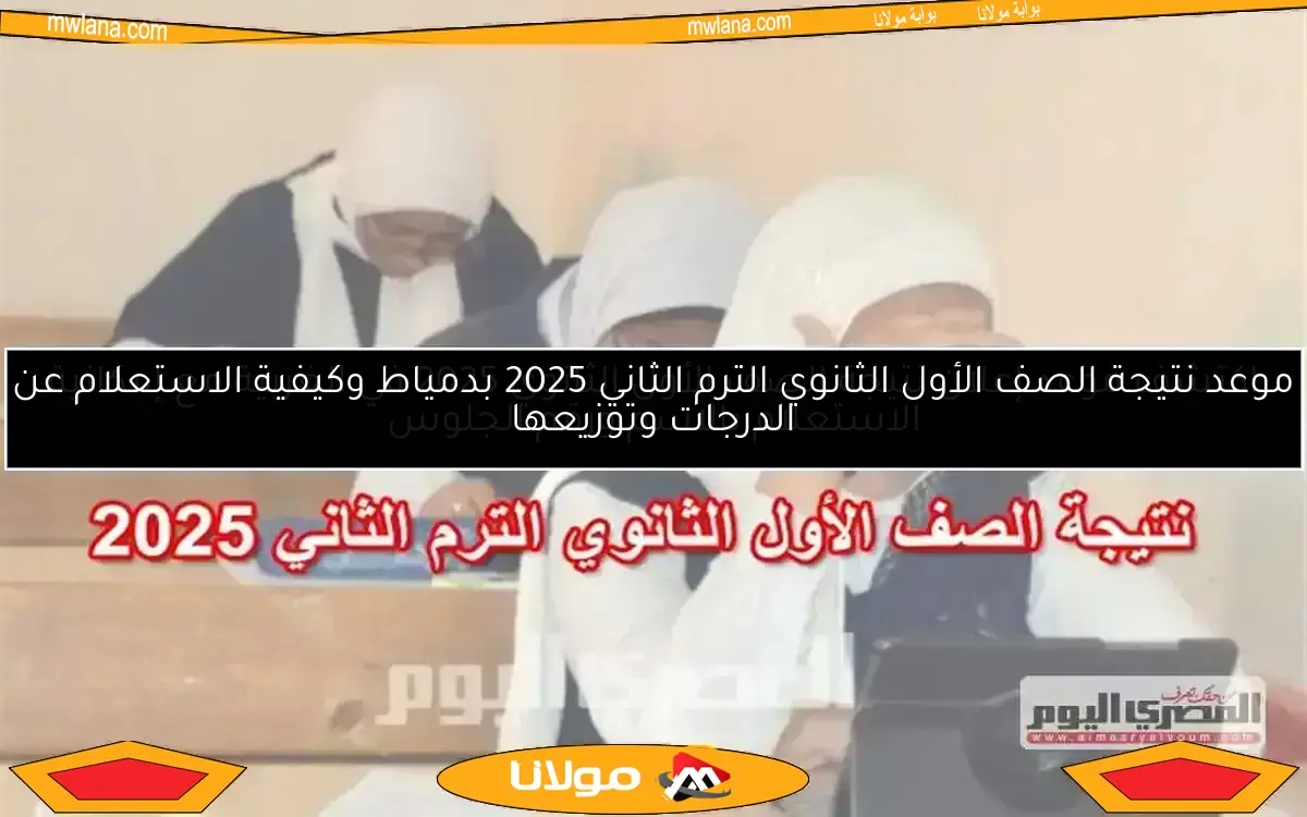 نتائج الصف الأول الثانوي 2025 في بني سويف وكيفية الاطلاع عليها وموعد الإعلان الرسمي
