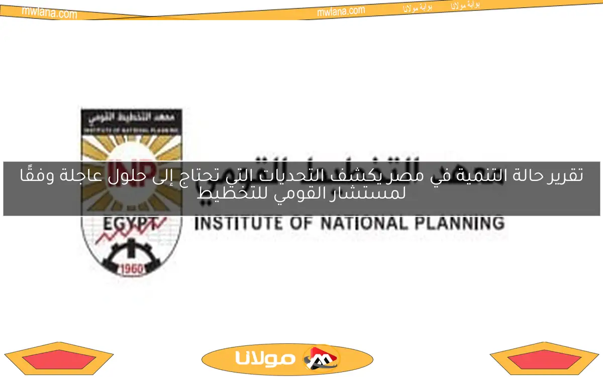 تقرير حالة التنمية في مصر يكشف التحديات التي تحتاج إلى حلول عاجلة وفقًا لمستشار القومي للتخطيط