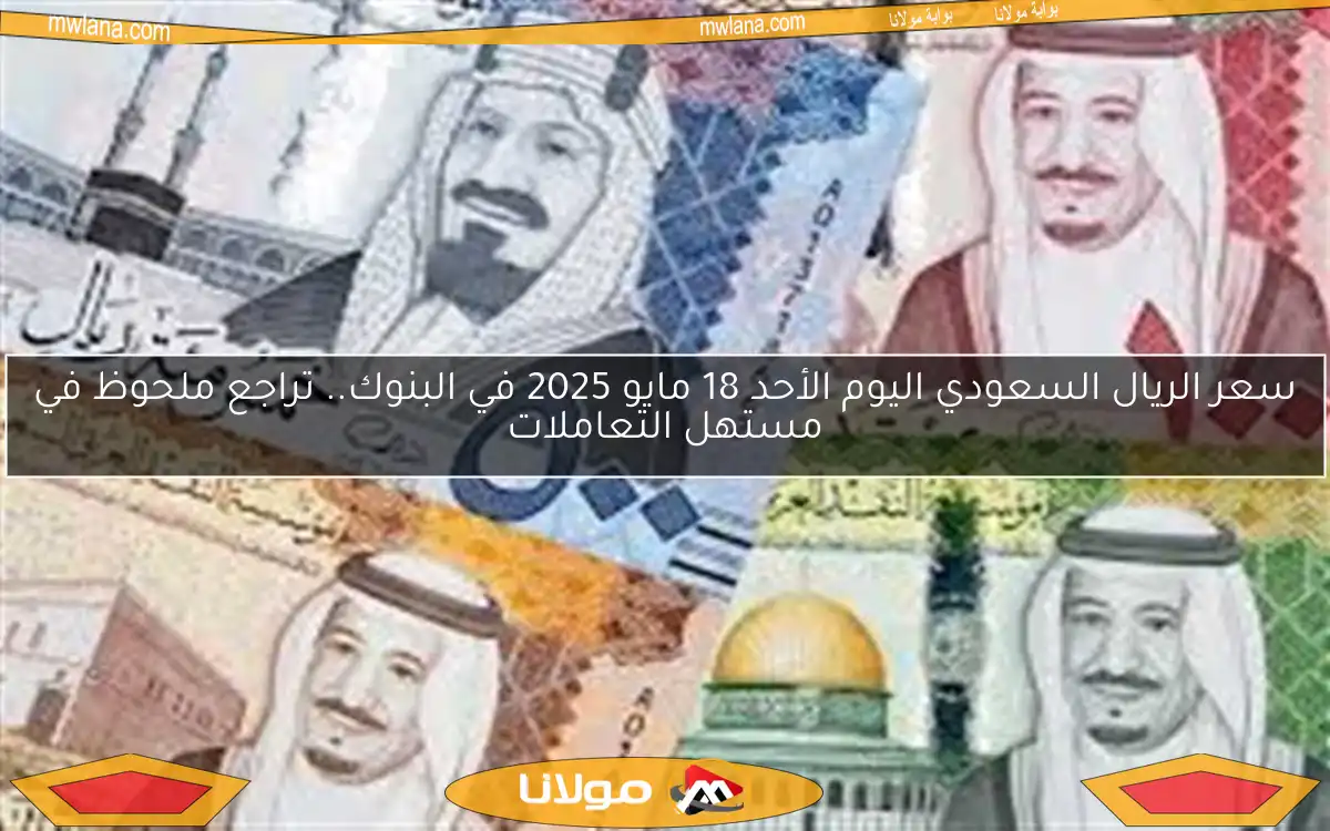 سعر الريال السعودي اليوم الأحد 18 مايو 2025 في البنوك.. تراجع ملحوظ في مستهل التعاملات