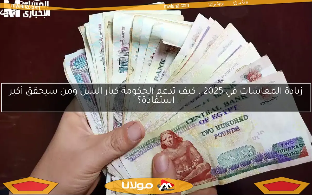 زيادة المعاشات في 2025.. كيف تدعم الحكومة كبار السن ومن سيحقق أكبر استفادة؟