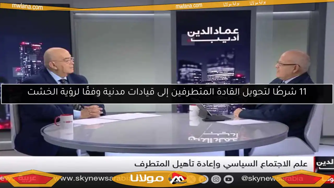 11 شرطًا لتحويل القادة المتطرفين إلى قيادات مدنية وفقًا لرؤية الخشت