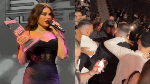هيفاء وهبي تتلقى تكريمًا في ألمانيا وتتعرض لموقف محرج.. شاهد التفاصيل!