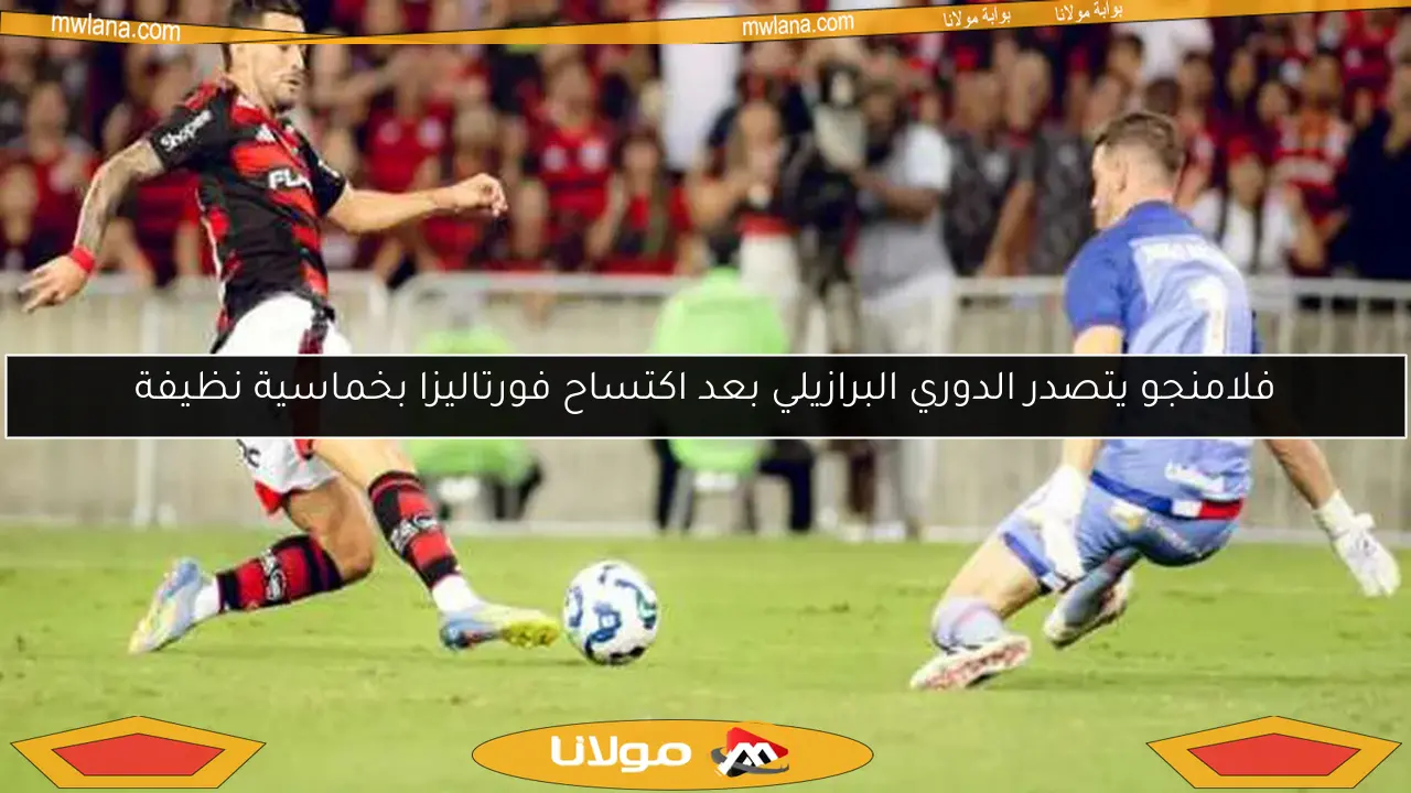 فلامنجو يتصدر الدوري البرازيلي بعد اكتساح فورتاليزا بخماسية نظيفة
