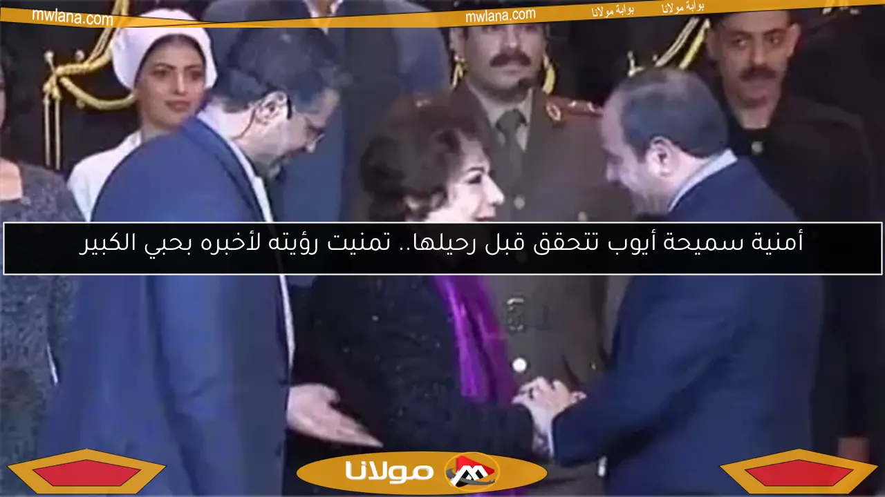 أمنية سميحة أيوب تتحقق قبل رحيلها.. تمنيت رؤيته لأخبره بحبي الكبير