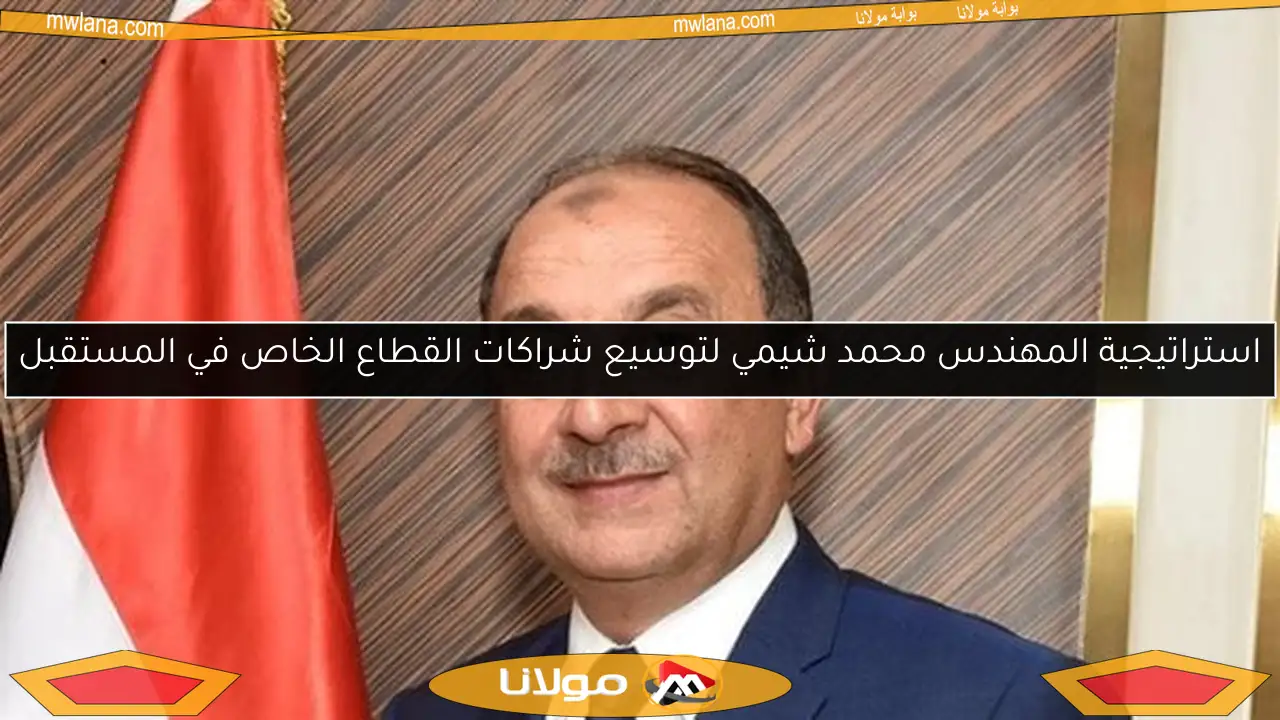 استراتيجية المهندس محمد شيمي لتوسيع شراكات القطاع الخاص في المستقبل