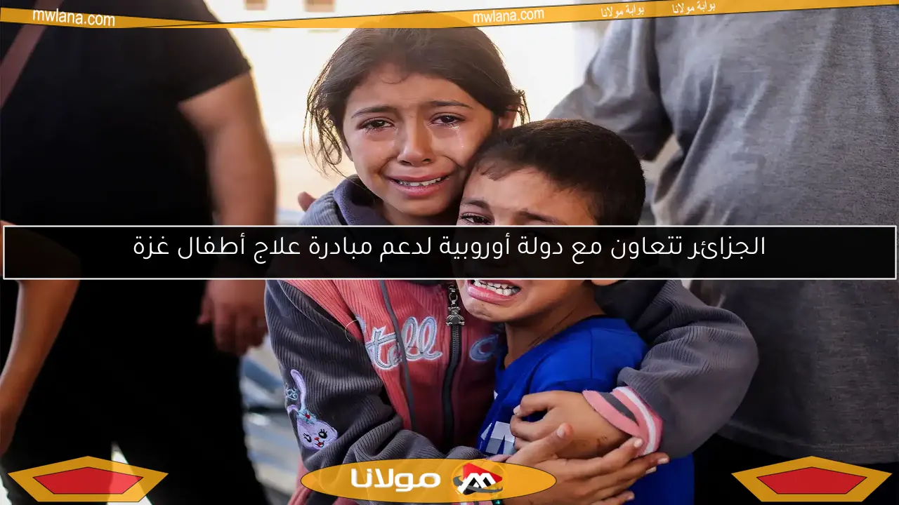 الجزائر تتعاون مع دولة أوروبية لدعم مبادرة علاج أطفال غزة