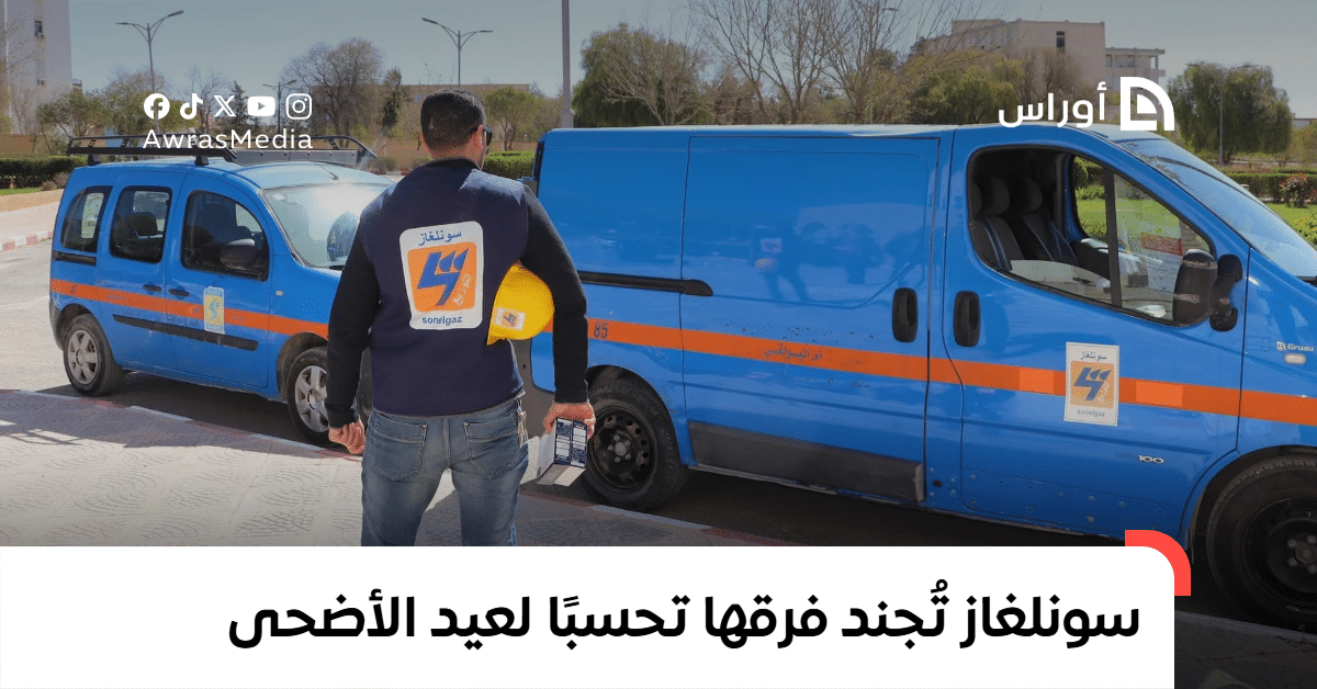 سونلغاز تستعد بعيد الأضحى من خلال تجنيد فرقها لخدمة المواطنين بشكل أفضل